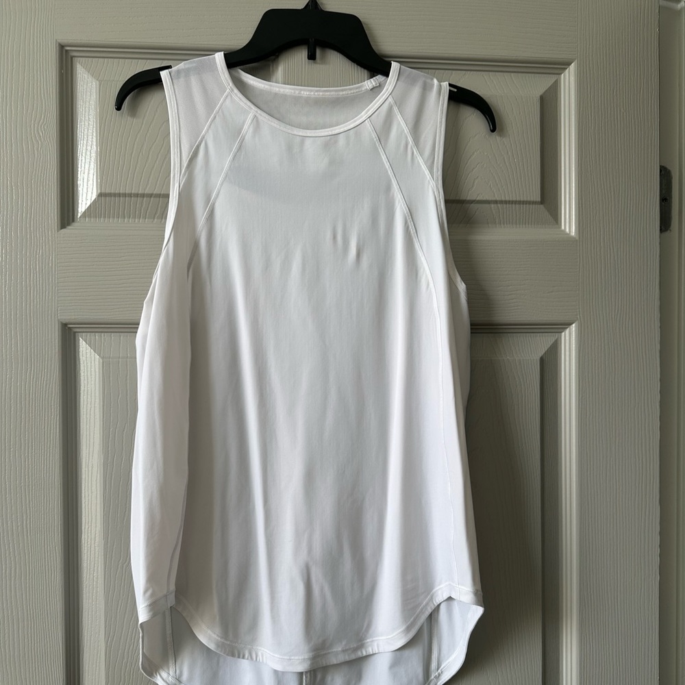 Lululemon Sculpt Tank white Size 12
